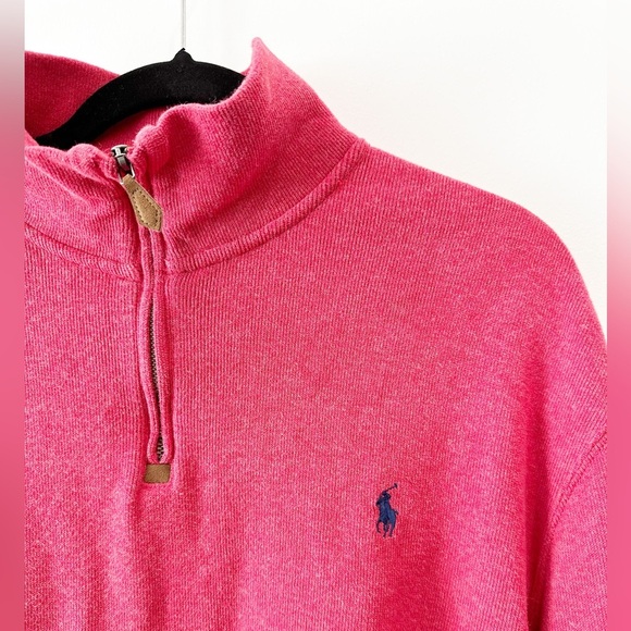 RALPH LAUREN POLO | Red Sweater Jacket Size XL - Picture 2 of 7